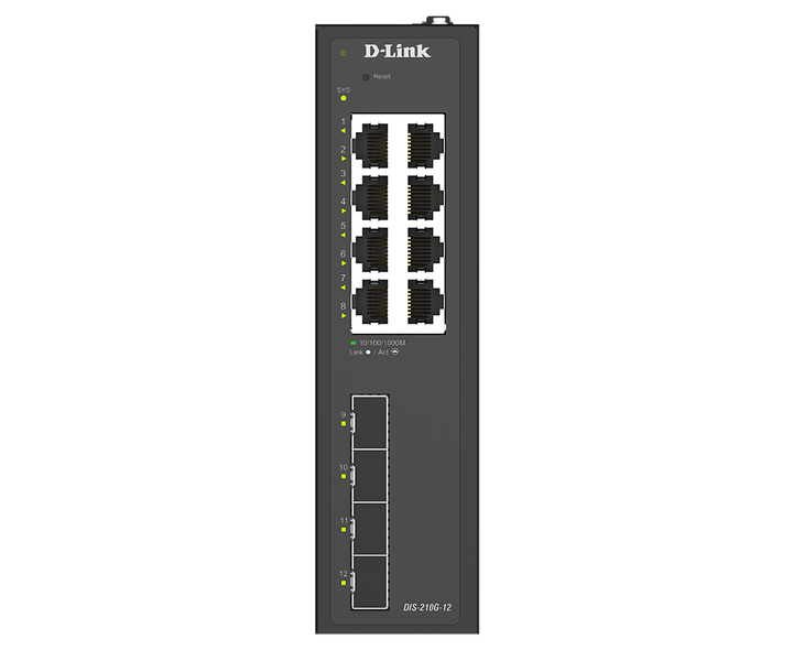 D-Link DIS-210G-12 front