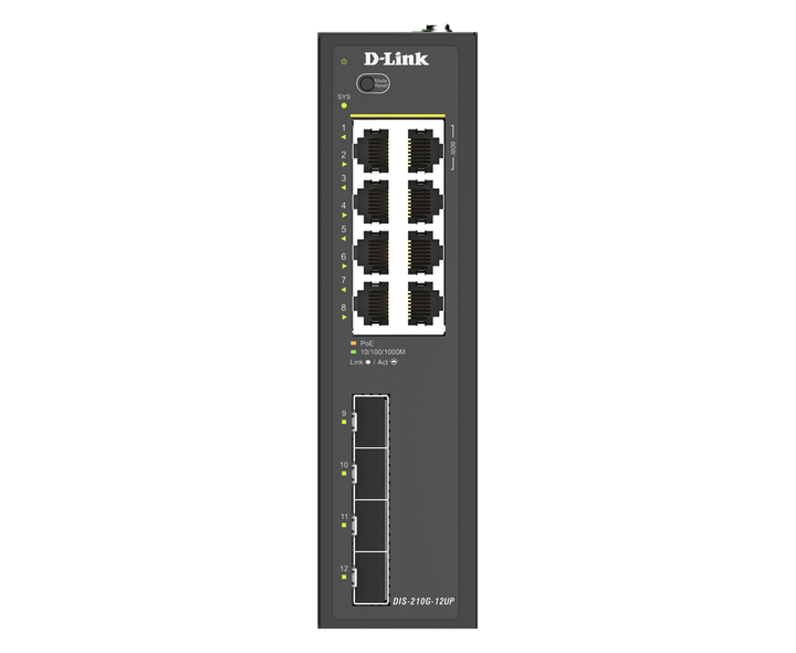 D-Link DIS-210G-12UP front