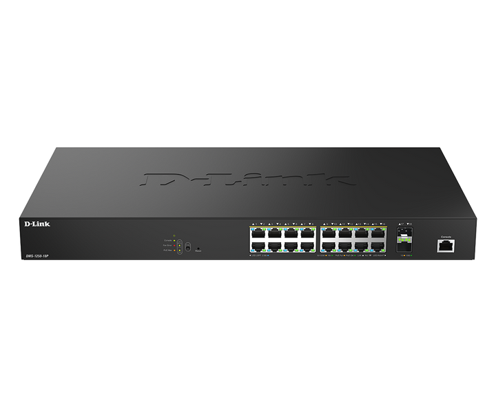 D-Link DMS-1250-18P 18-Port 2.5G Smart Managed PoE Switch