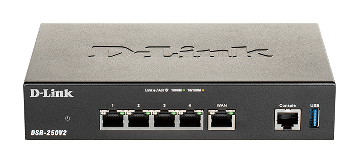 D-Link DSR-250V2 front