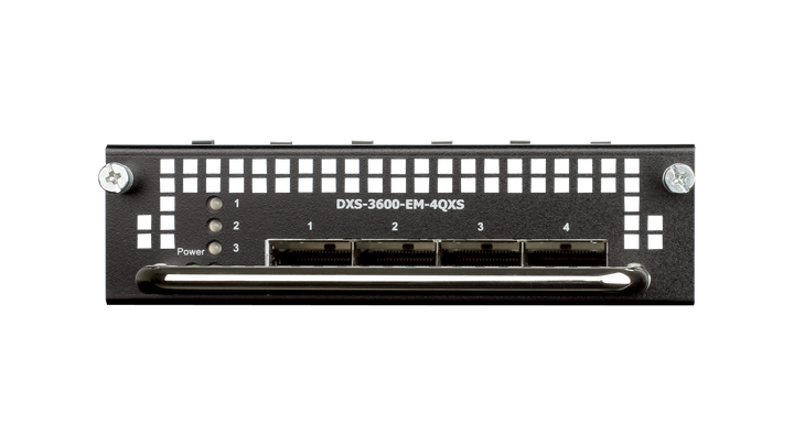 D-Link DXS-3600-EM-4QXS 4-Port 40G QSFP+ Expansion Module
