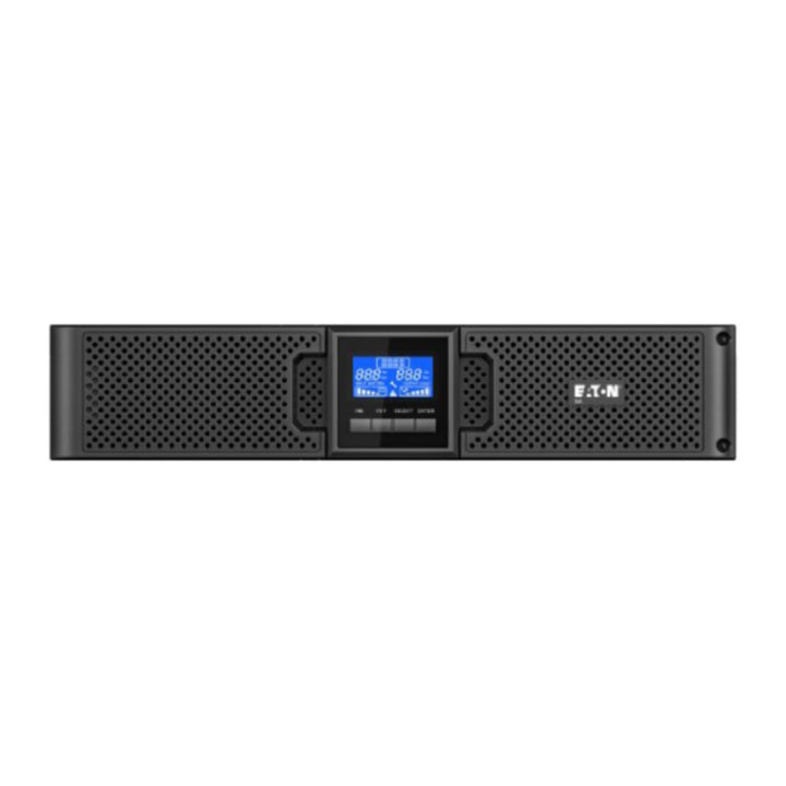 Eaton 9A 1000VA 2U rack UPS 9A1000IR - front with LCD (cropped from Eaton 9A range image)