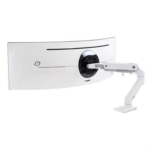 Ergotron HX Desk Monitor Arm with HD Pivot White (45 - 647 - 216)