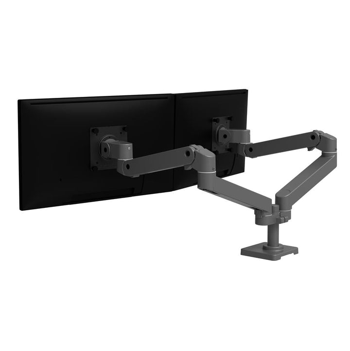 Ergotron LX Pro Dual Side - by - Side Arm Dark Grey (45 - 686 - 293)