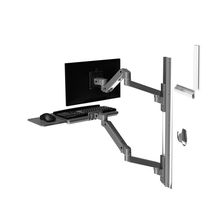 Ergotron LX Pro Wall Mount System Dark Grey (45 - 696 - 293)