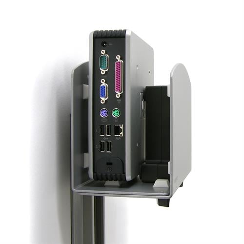 Ergotron Vertical Universal CPU Holder Silver (97 - 468 - 202)