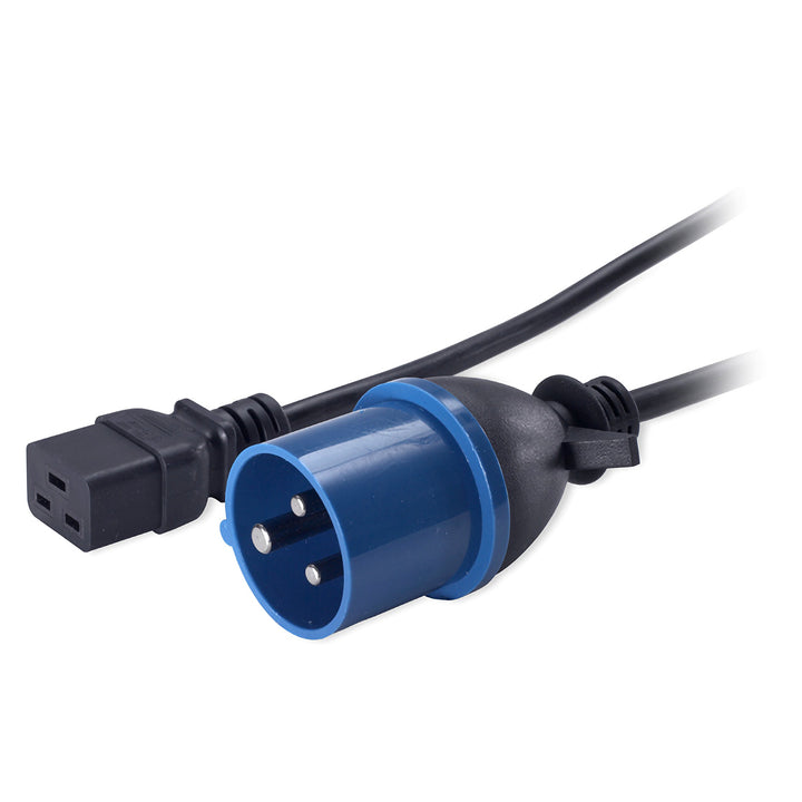 APC NetShelter Power Cord IEC C19 to IEC 309 16A Plug 2.5m for Rack PDU - SourceIT
