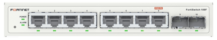 Fortinet FortiSwitch 108F switch (FS-108F)