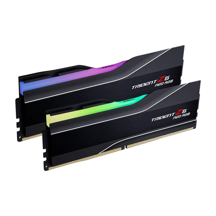 G.SKILL Trident Z5 Neo RGB DDR5-6000 CL32 32GB (2x16GB) Intel XMP 3.0 / AMD EXPO Desktop Memory F5-6000J3238F16GX2-TZ5NR
