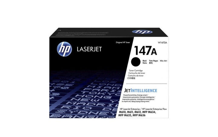 HP Inc 147A Black Original LaserJet Toner Cartridge (W1470A) - SourceIT