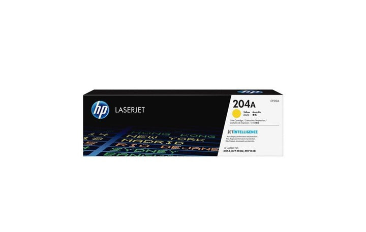 HP Inc 204A Yellow Original LaserJet Toner Cartridge (CF512A) - SourceIT
