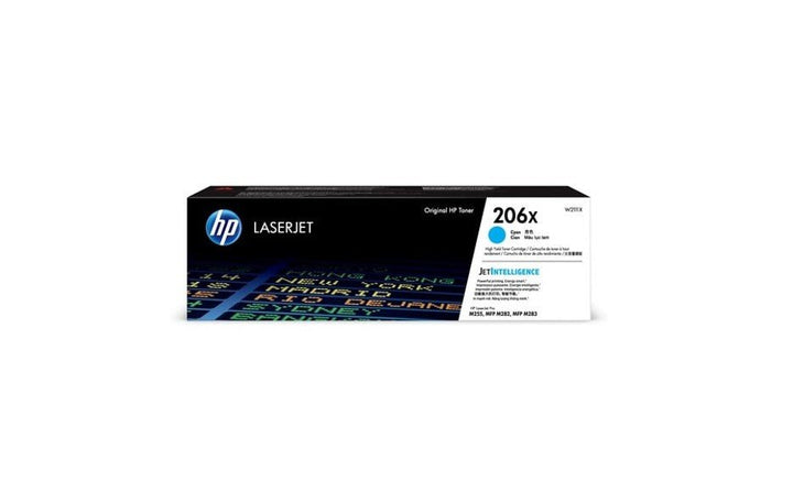 HP Inc 206X High Yield Cyan Original LaserJet Toner Cartridge (W2111X) - SourceIT