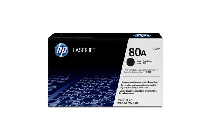 HP Inc 80A Black Original LaserJet Toner Cartridge (CF280A) - SourceIT