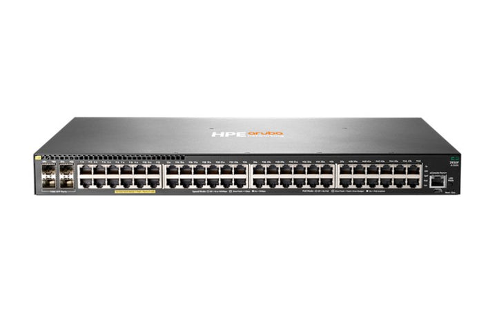 HPE Aruba Networking 2930F 48G 4SFP Switch 10GbE uplinks PoE+ (JL262A) - SourceIT
