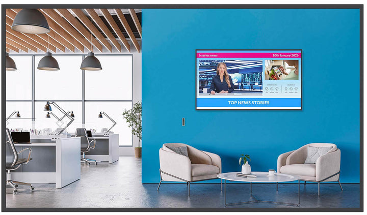 Avocor B Series AVB-6510 65" 4K UHD 700-nit Digital Signage Display