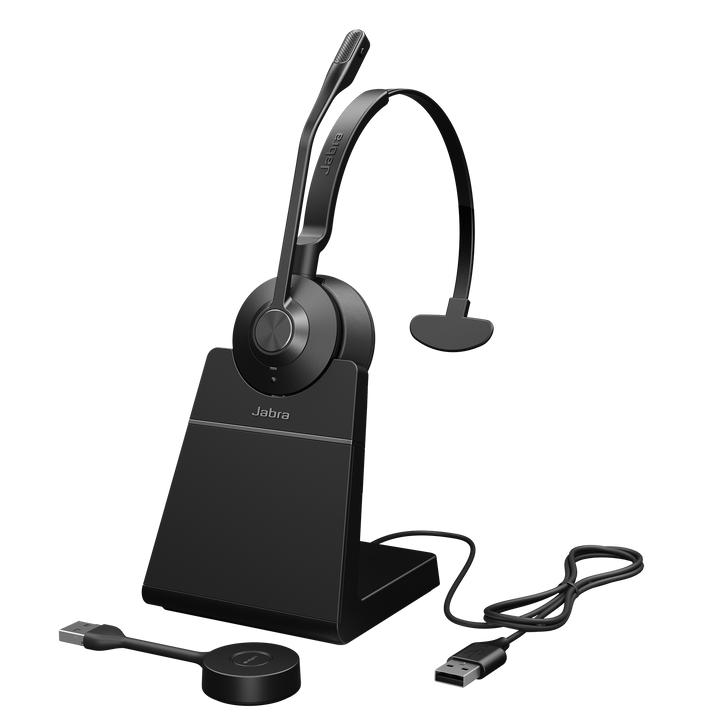 Jabra Engage 55 Mono UC on Charging Base USB-A DECT Dongle