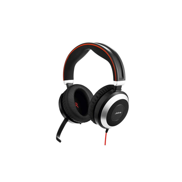 Jabra Evolve 80 MS Stereo Active Noise Cancelling Headset USB-A (7899-823-109) - SourceIT
