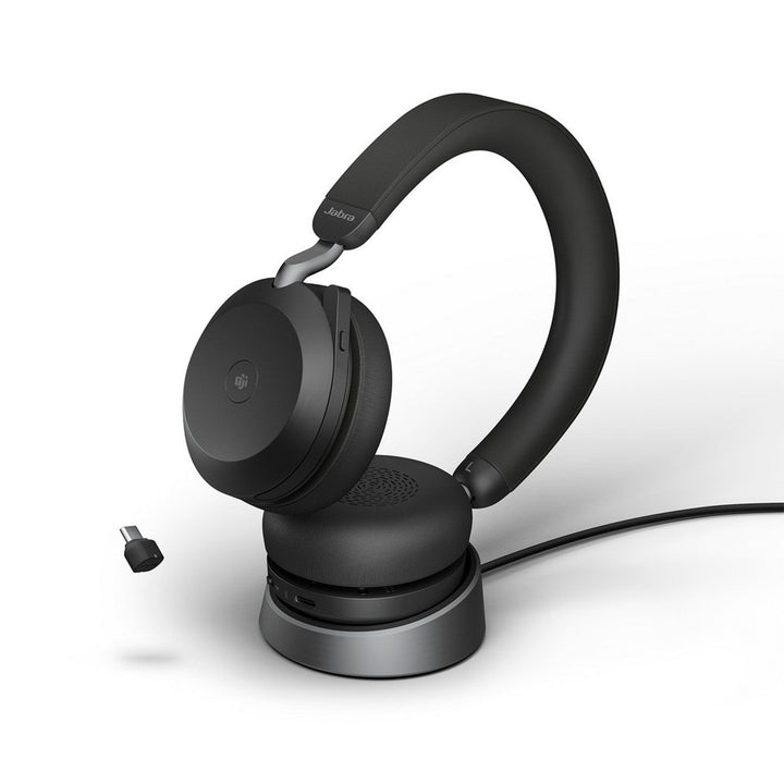 Jabra Evolve2 75 MS Stereo Wireless BT w/ Stand USB - C (27599 - 999 - 889)