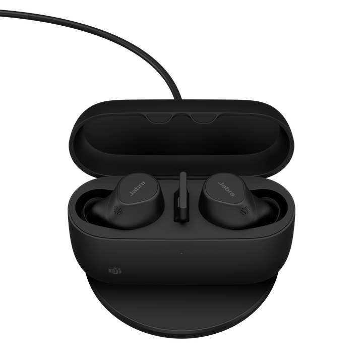 Jabra Evolve2 Buds MS USB-A with Wireless Charging Pad