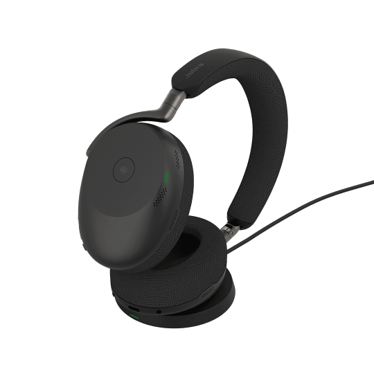Jabra Evolve3 85 UC Wireless ANC Headset USB - A with Stand