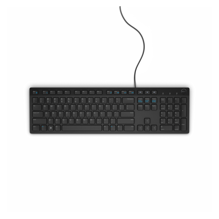 Dell Wired Keyboard KB216 Black - official Dell image