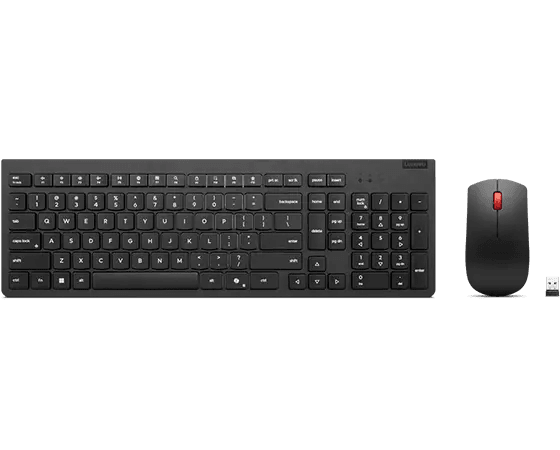 Lenovo Essential Wireless Combo Keyboard & Mouse Gen2 Black