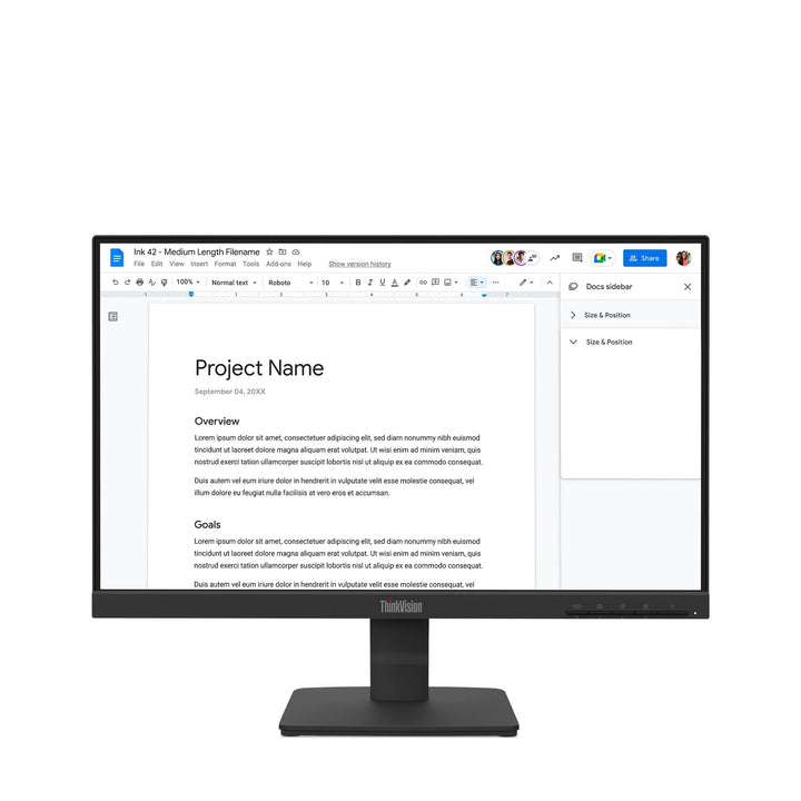 Lenovo ThinkVision S22-4e 21.5-inch FHD Monitor