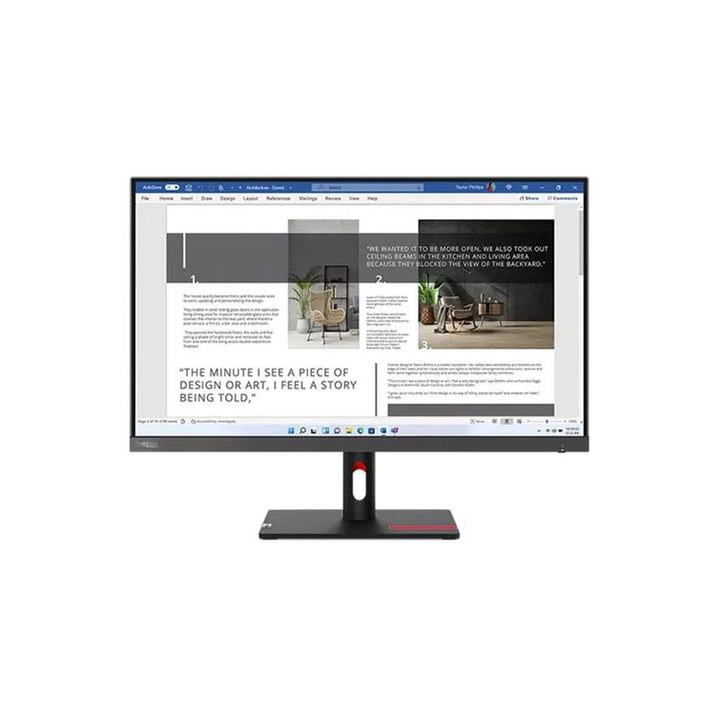 Lenovo ThinkVision S27i - 30 27" FHD Monitor (63DFKAR4WW) - SourceIT