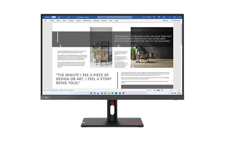 Lenovo ThinkVision S27i - 30 27" FHD Monitor (63DFKAR4WW) - SourceIT