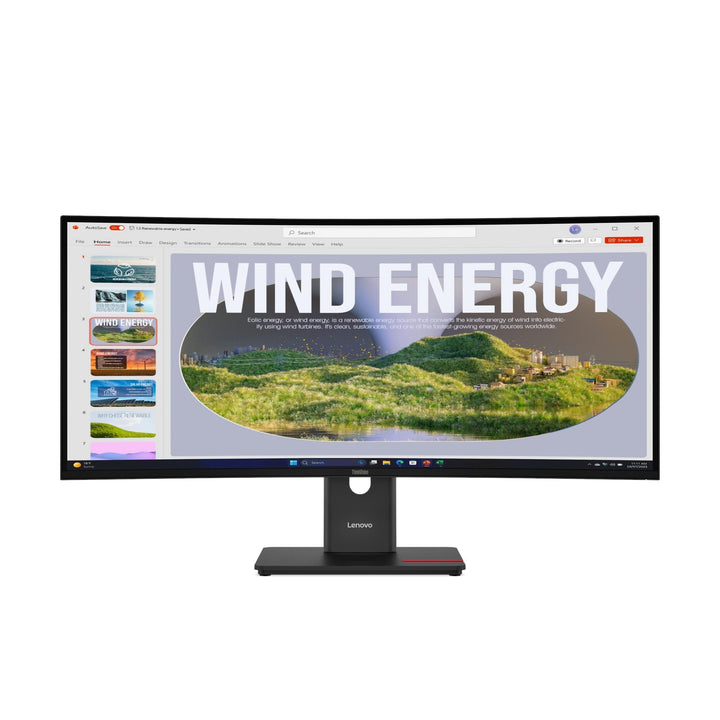 Lenovo ThinkVision T34WD-40 34-inch UWQHD Monitor