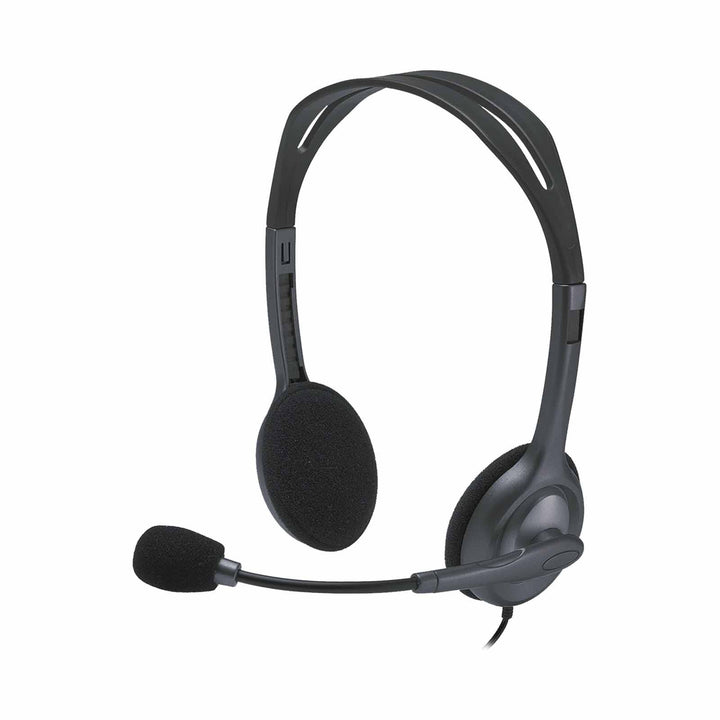 Logitech H111 Basic Stereo Wired Headset Single 3.5mm Jack
