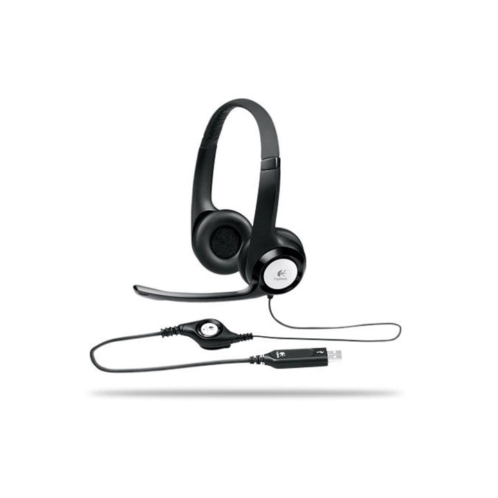 Logitech H390 USB Wired Headset with Controller Graphite