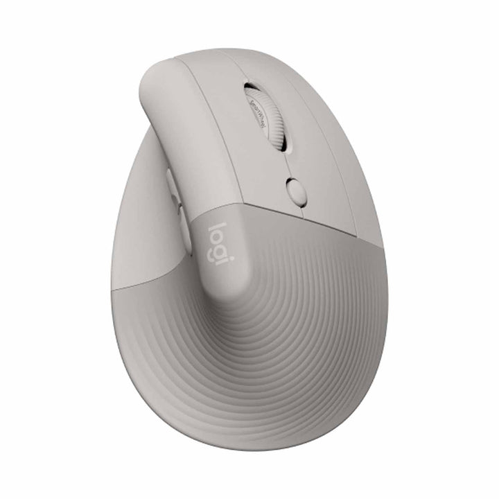 Logitech Lift Vertical Ergo Wireless Mouse Sand