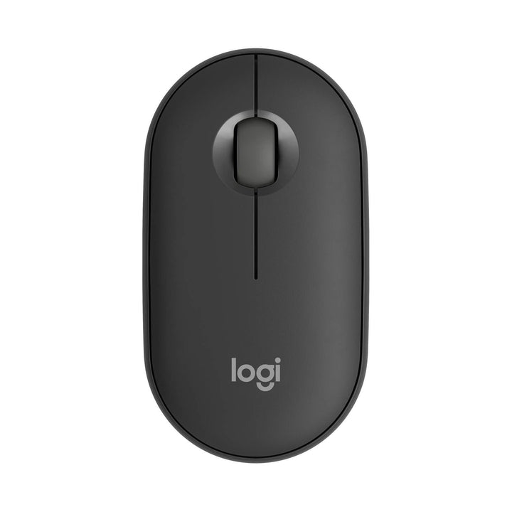 Logitech M350s Pebble Mouse 2 Wireless Mouse Tonal Graphite