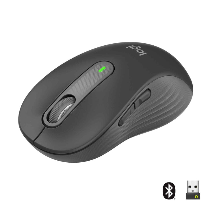 Logitech M650 Signature Large Wireless Mouse Graphite