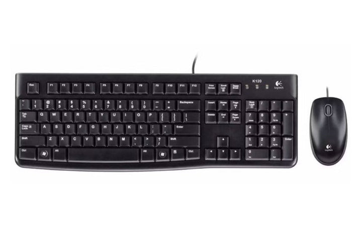 Logitech MK120 USB Desktop Keyboard Mouse Combo (920 - 002586)