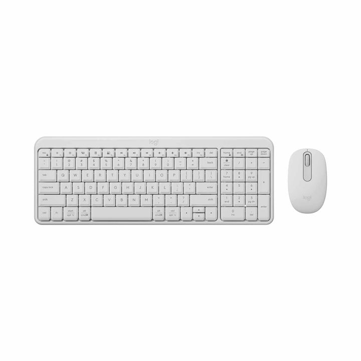 Logitech MK250 Compact Wireless Combo Off White