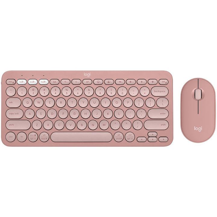 Logitech Pebble 2 Wireless Combo Tonal Rose