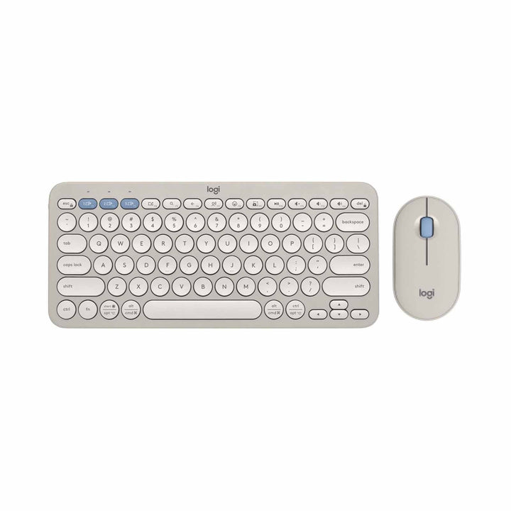 Logitech Pebble 2 Wireless Combo Tonal Sand