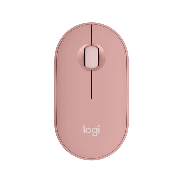 Logitech Pebble Mouse 2 M350s Wireless Mouse Tonal Rose