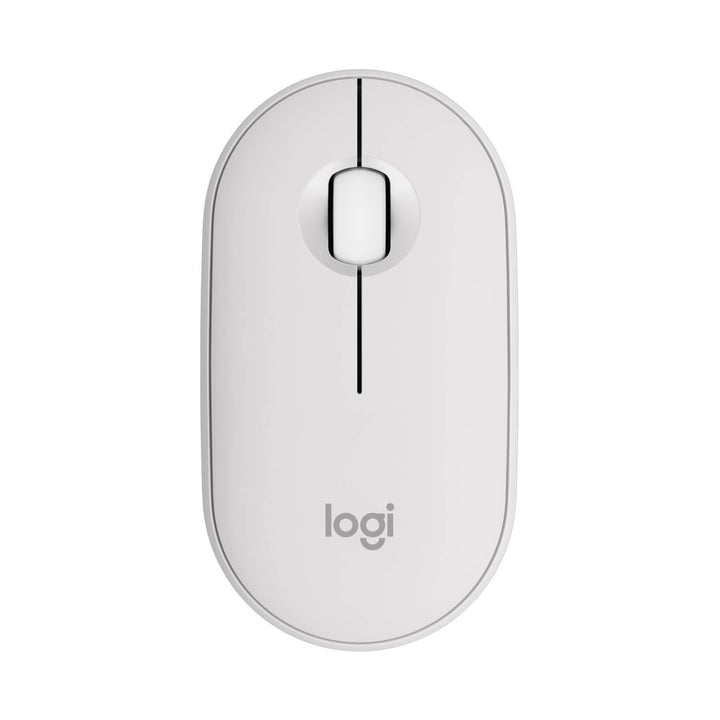 Logitech Pebble Mouse 2 M350s Wireless Mouse Tonal White