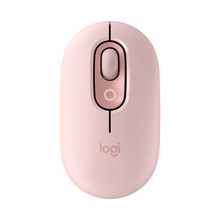 Logitech Pop Mouse With Emoji Rose