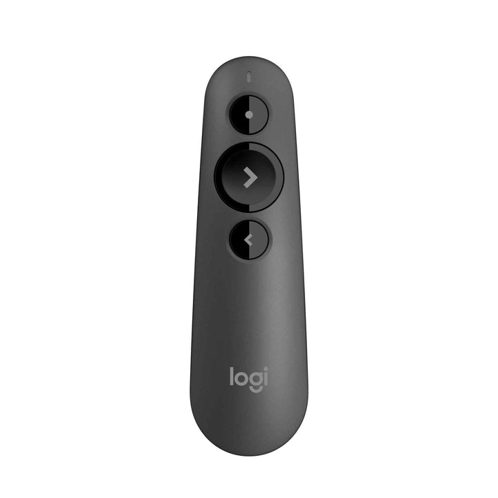 Logitech R500s Red Laser Wireless Presenter- Graphite