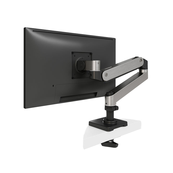 Ergotron LX Pro Desk Monitor Arm, Grommet Mount Polished Aluminum (45-708-026)