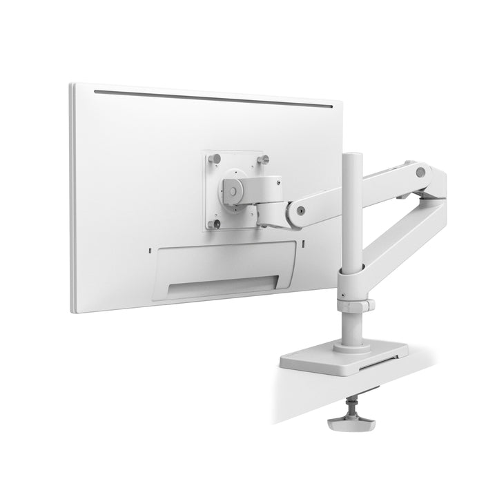 Ergotron LX Pro Desk Monitor Arm, Tall Pole, Grommet Mount White (45-709-290)