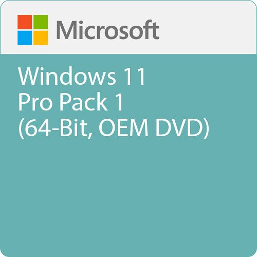 Microsoft Windows 11 Pro Edition 64 - Bit 1 Device DVD English