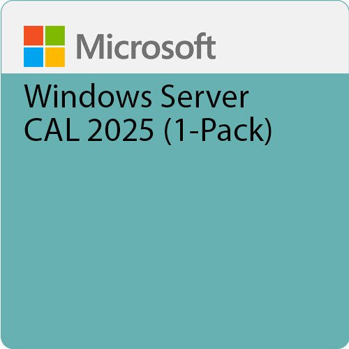 Microsoft Windows Server 2025 CAL 2025 (1 - Pack)