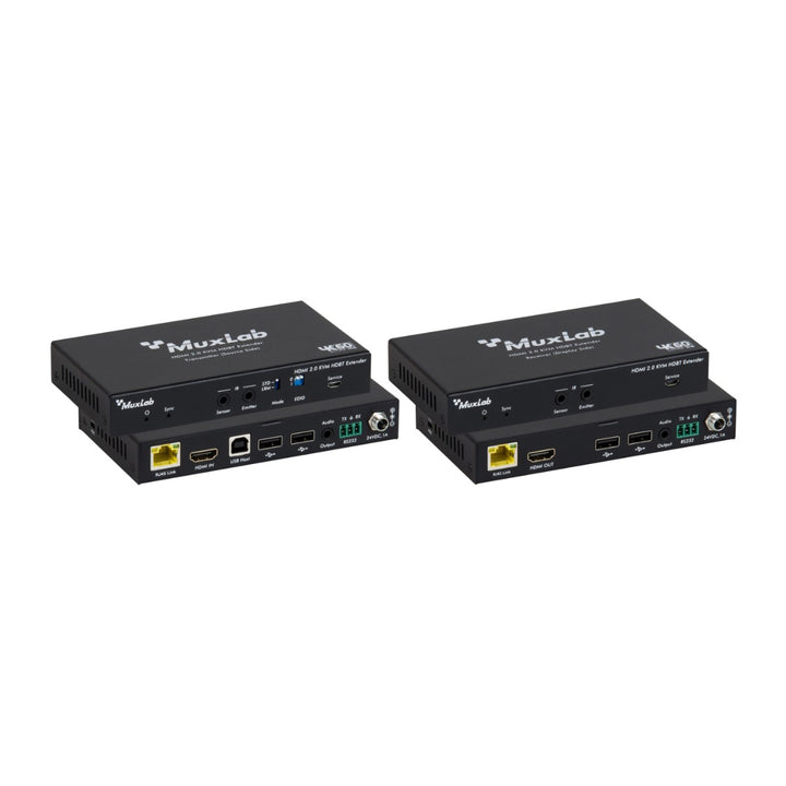 MuxLab 500449 HDMI 2.0 KVM HDBaseT extender kit