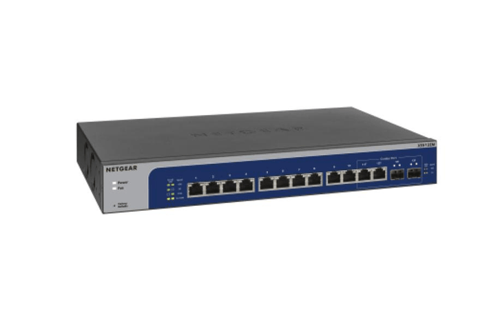 NETGEAR 12 - Port 10G - Gigabit/Multi - Gigabit Ethernet Switch 2 SFP+ Combo Ports (XS512EM - 100EUS) - SourceIT