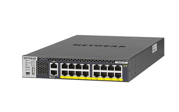 NETGEAR 16 - Port Fully Managed Switch M4300 - 16X (XSM4316PA - 100AJS) - SourceIT